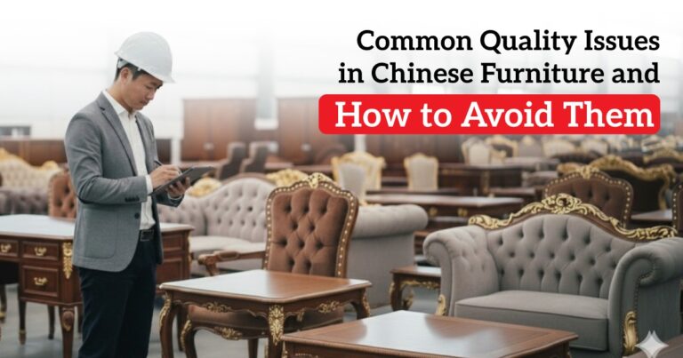 Common Quality Issues in Chinese Furniture and How to Avoid Them