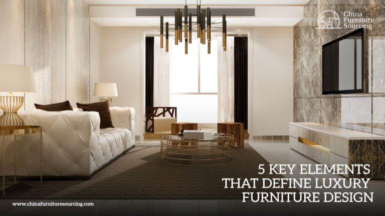 5 Key Elements That Define Luxury Furniture Design