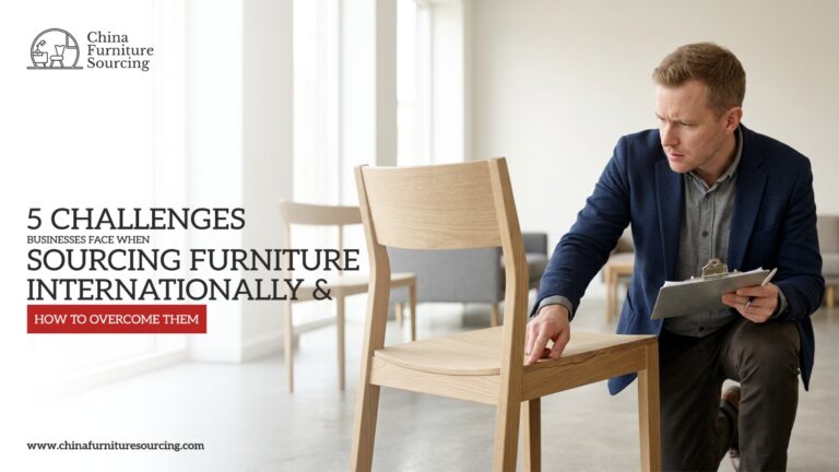 5 Challenges Businesses Face When Sourcing Furniture Internationally and How to Overcome Them