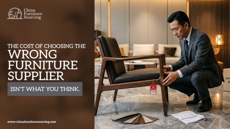 The Cost of Choosing the Wrong Furniture Supplier Isn’t What You Think