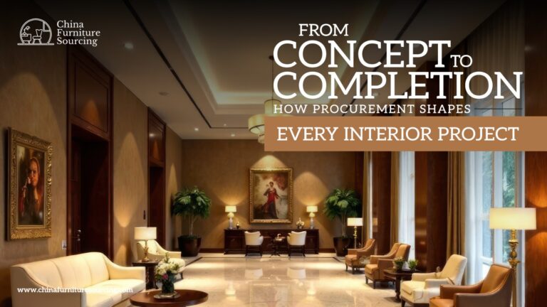 From Concept to Completion: How Procurement Shapes Every Interior Project